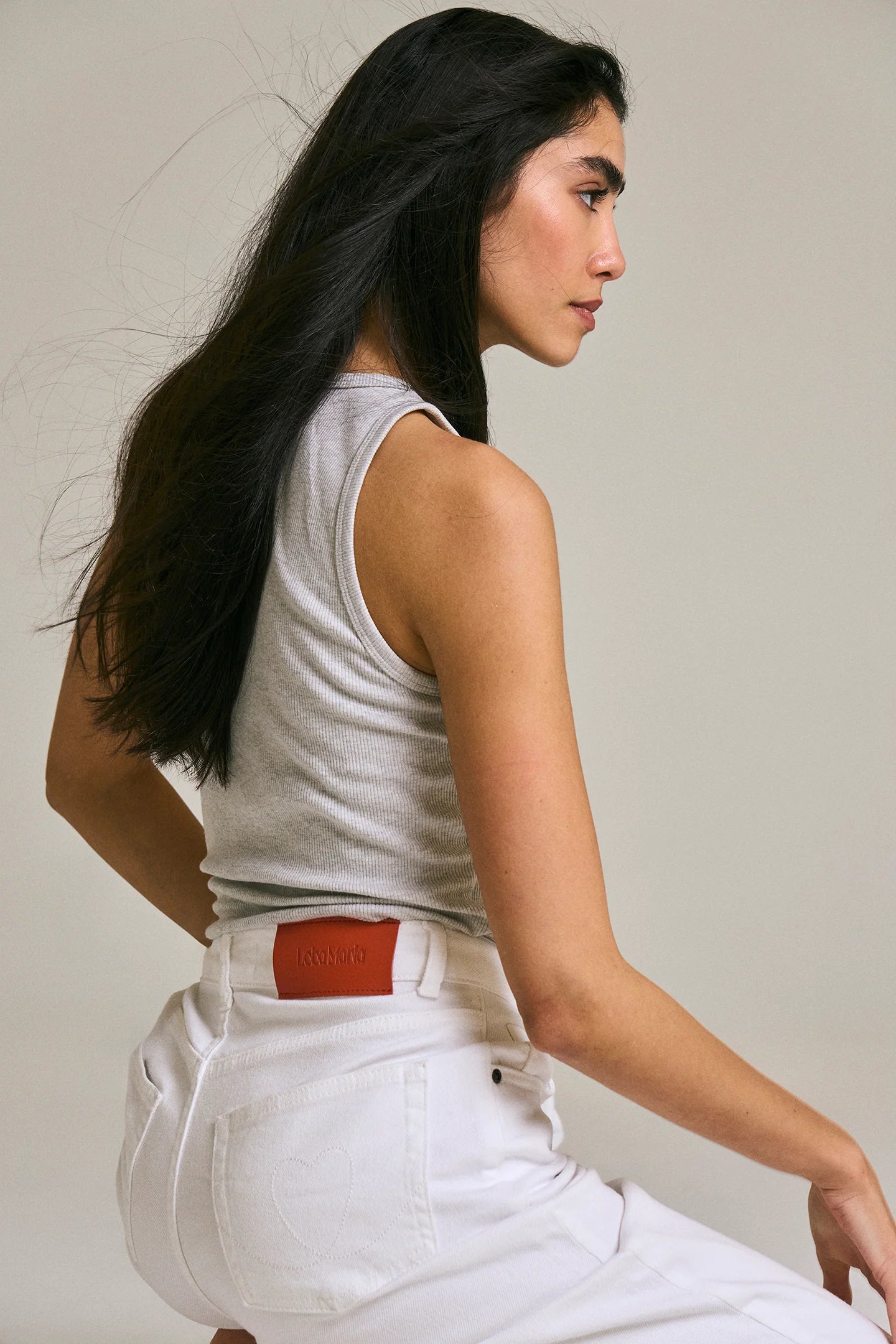 The Loba White Jeans